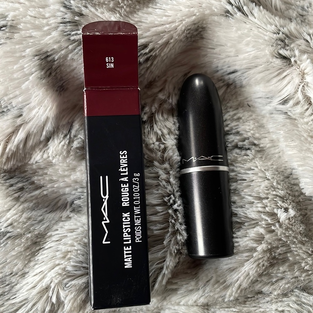 MAC Sin Matte Lipstick